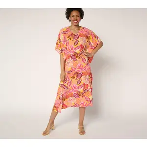 Brandis Dress Out Loud Regular Cheat the Heat Island Caftan