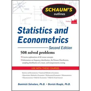 USED-Schaum's Outline of Statistics and Econometrics, Second Edition by Salvatore, Dominick (Paperback)