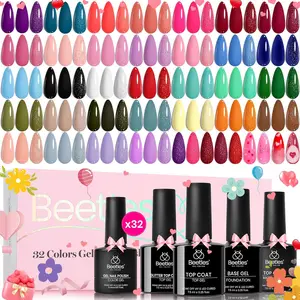 Beetles Gel Nail Polish Set,5ML Gel Polish with Base Top Coat All Season Manicure Tools for Beginners Nail Art Salon Home Gift for Women Girls Beetles Gel Nail Polish Set,5ML Gel Polish with Base Top Coat All Season Manicure Tools for Beginners Nail Art Salon Home Gift for Women Girls