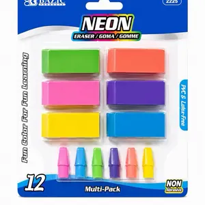 12 piece eraser set