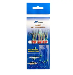 Sanhu Bait Rigs Size-1/0 Model 417 10 Packs