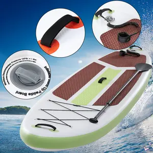 Inflatable Stand Up Paddle Boards 10 ft 5 in with Premium SUP Paddle Board Accessories, Wide Stable Design, Non-Slip Comfort Deck for Youth & Adults
