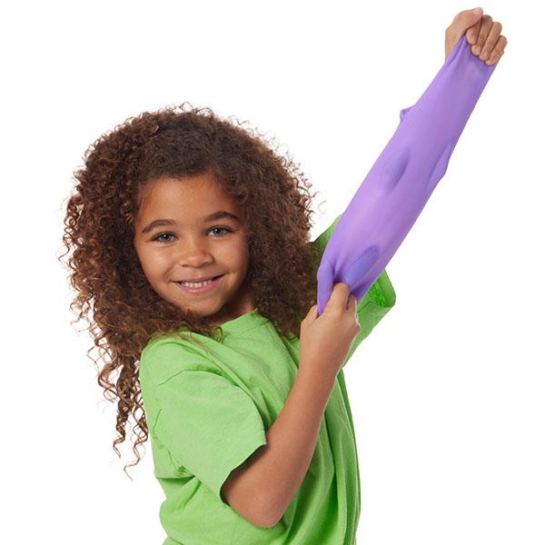 Super NeeDoh Cool Cats - Squishy, Sqeezy, Stretchy Stress Ball Cats -Huge NeeHoh 4.5" in Diameter -  Assorted Colors - 1 Random Color