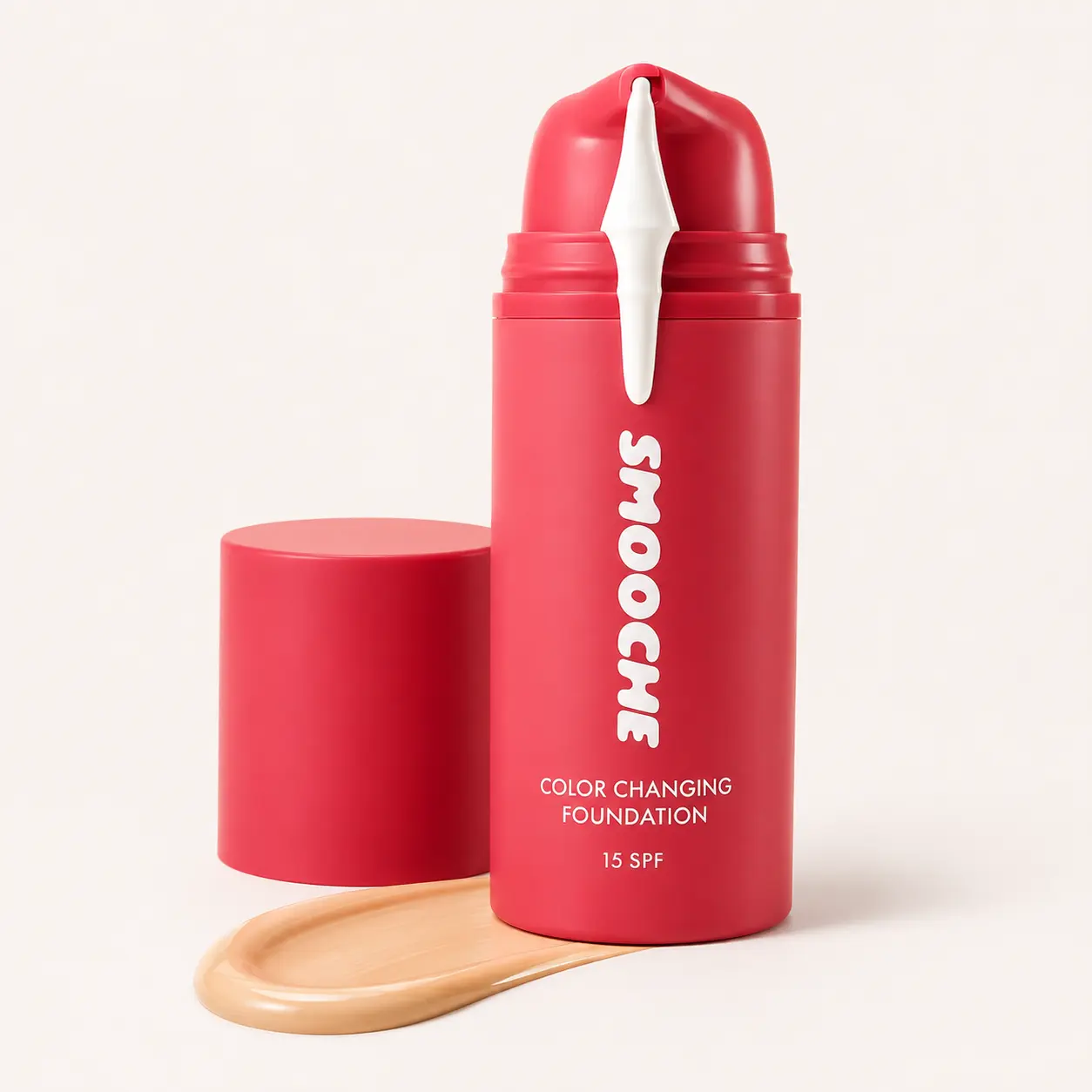 Color Changing Liquid Foundation for Face Makeup, 30ml, White to Fair-Medium Natural Finish, Lightweight Buildable Coverage, SPF 15, Alcohol-Free, Blend Naturally BB & CC Cream Alternative, Tone Evenness