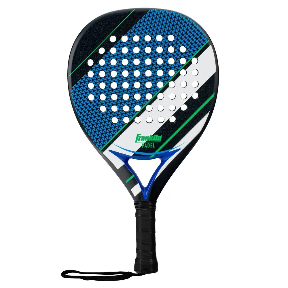 Franklin Sports 18'' Aurora Padel Racket Traditional Padel Paddle, Carbon Fiber, Paddles
