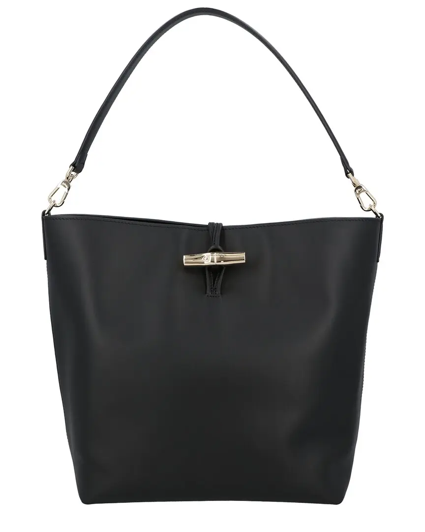 Longchamp Le Roseau Medium Leather Hobo Bag Longchamp Le Roseau Medium Leather Hobo Bag