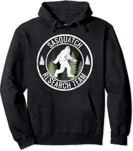 SASQUATCH RESEARCH TEAM Bigfoot Hoodie Funny Men Women Gift Pullover Hoodie