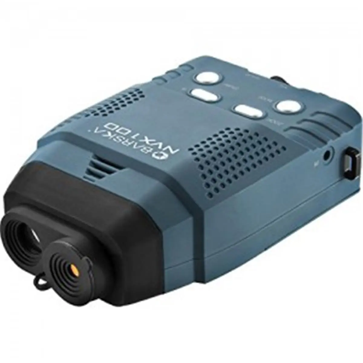 212 MAIN Barska Nvx100 Night Vision Monocular - Blue, 3x Zoom Lens, Image & Video Capture, Infrared View with Built-In Infrared Light