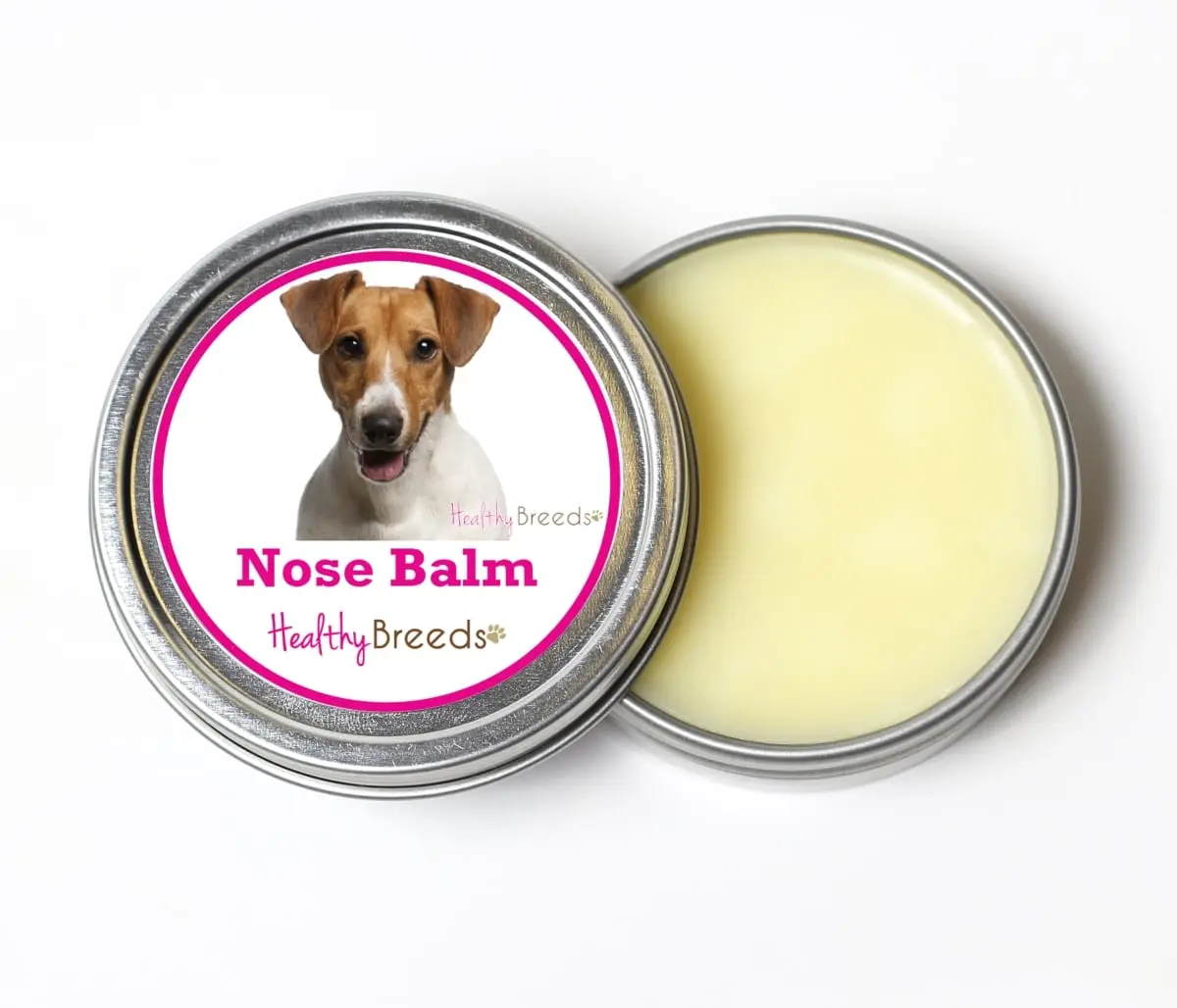 Healthy Breeds Jack Russell Terrier Dog Nose Balm, 2 oz, Natural Organic All Natural Formula for Healing Process & Nose Conditions