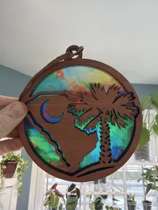 South Carolina Suncatcher for Sunny Window