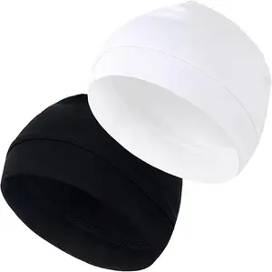 3 pcs Warm Breathable Skull Cap for Helmet men's Beanie cycling caps Two wearing styles Do-Rag Running Beanie Under Helmet Lineri Sports Esports Styling Windproof Suitable for all seasons