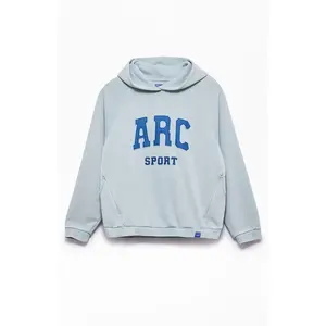 A.R.C. Men's Blue Raglan Sport Fleece Hoodie