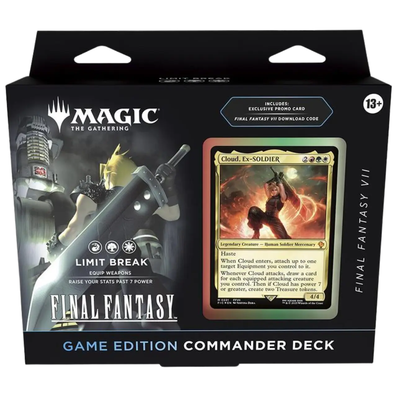 Magic: The Gathering Final Fantasy VII Limit Break (Game Edition) Commander Deck