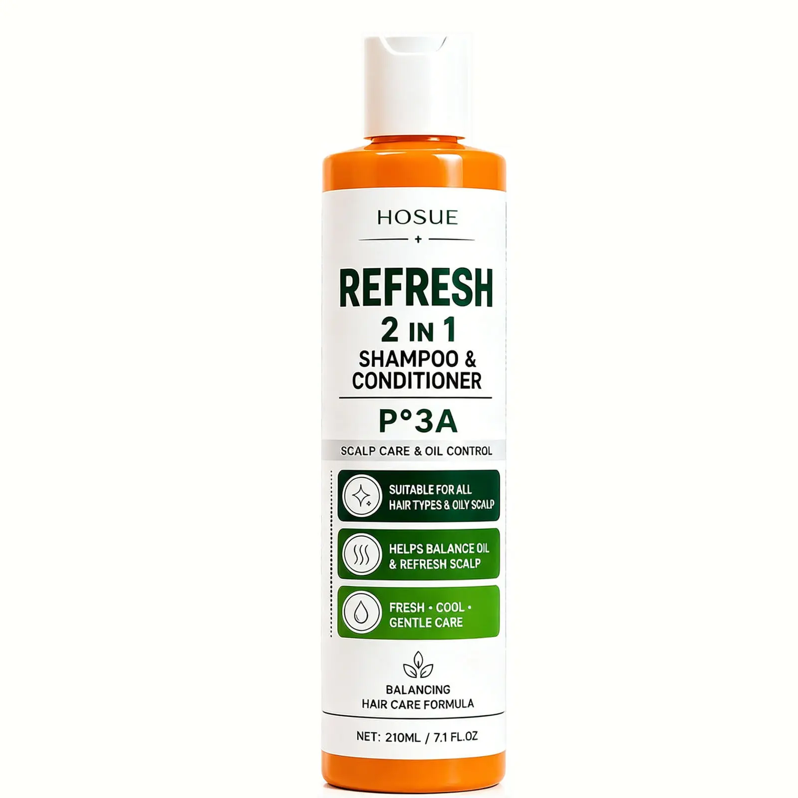 Salicylic Acid Tea Tree Shampoo Foam for Deep Scalp Cleanse, Removes Loose Dandruff Flakes and Controls Oil, Keeps Hair Fresh, Light and Fluffy All Summer