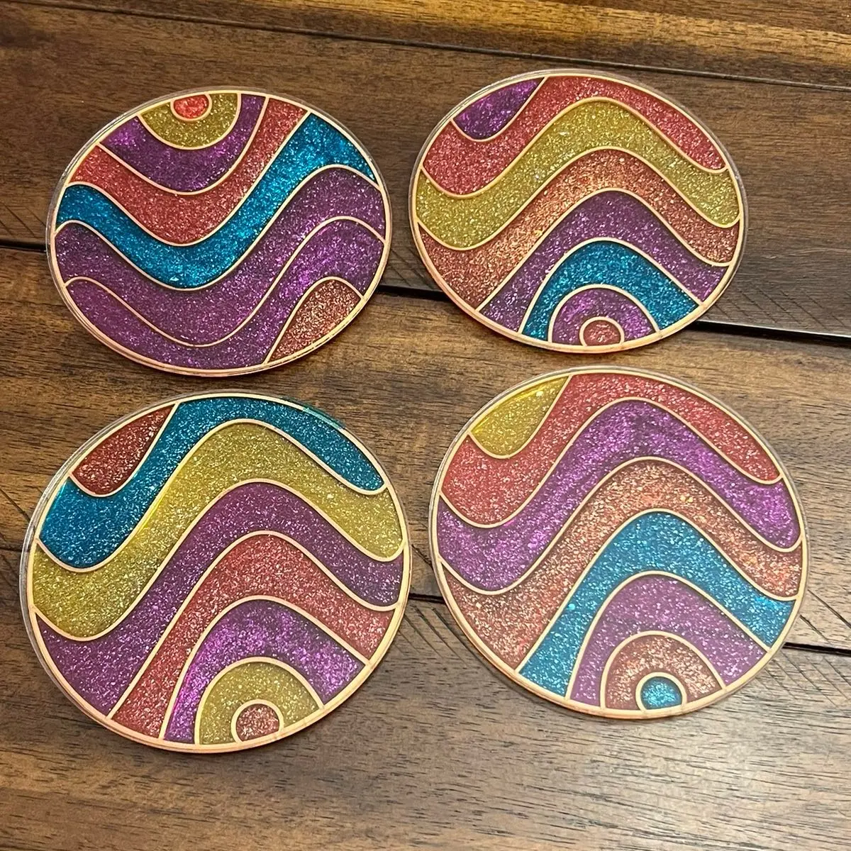Custom Drink Coasters for Home Tableware and Parties