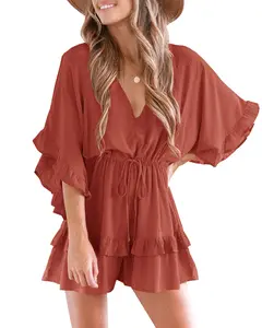 PiePieBuy Women's Basic Fitted Cropped Solid Color Round Neck Long Sleeve Tee - Minimalist Lady Clothes, Casual Top for Spring & Fall, Ideal for Daily Wear & Dating (Womenswear)