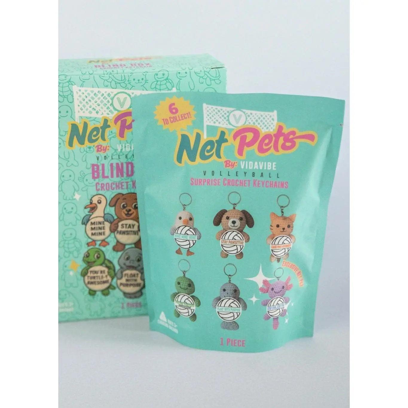 NetPets™ Keychain Blind Bags - 6 To Collect!