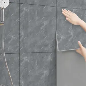 10/20/30 pieces of marble texture self-adhesive wallpaper, PVC wall paste, easy to maintain, home decoration wall panel, suitable for: family living room, bedroom, room, kitchen, bathroom, bathroom decoration wall paste