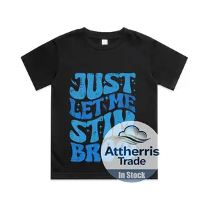 Autism Awareness Kids Boys Cotton T-shirt, Graphic Print Round Neck Short Sleeve Casual Tee for Boys Girls