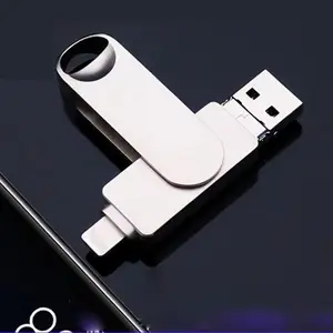 2 in 1 USB Flash Drive, High Speed USB 3.0 Memory Stick, Portable Photo Stick with Free Type-C Adapter for Android Smart Phones PC Laptop, USB Storage