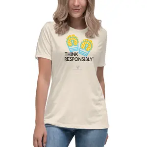 Women’s Think Responsibly relaxed fit t-shirt Light Casual Cotton