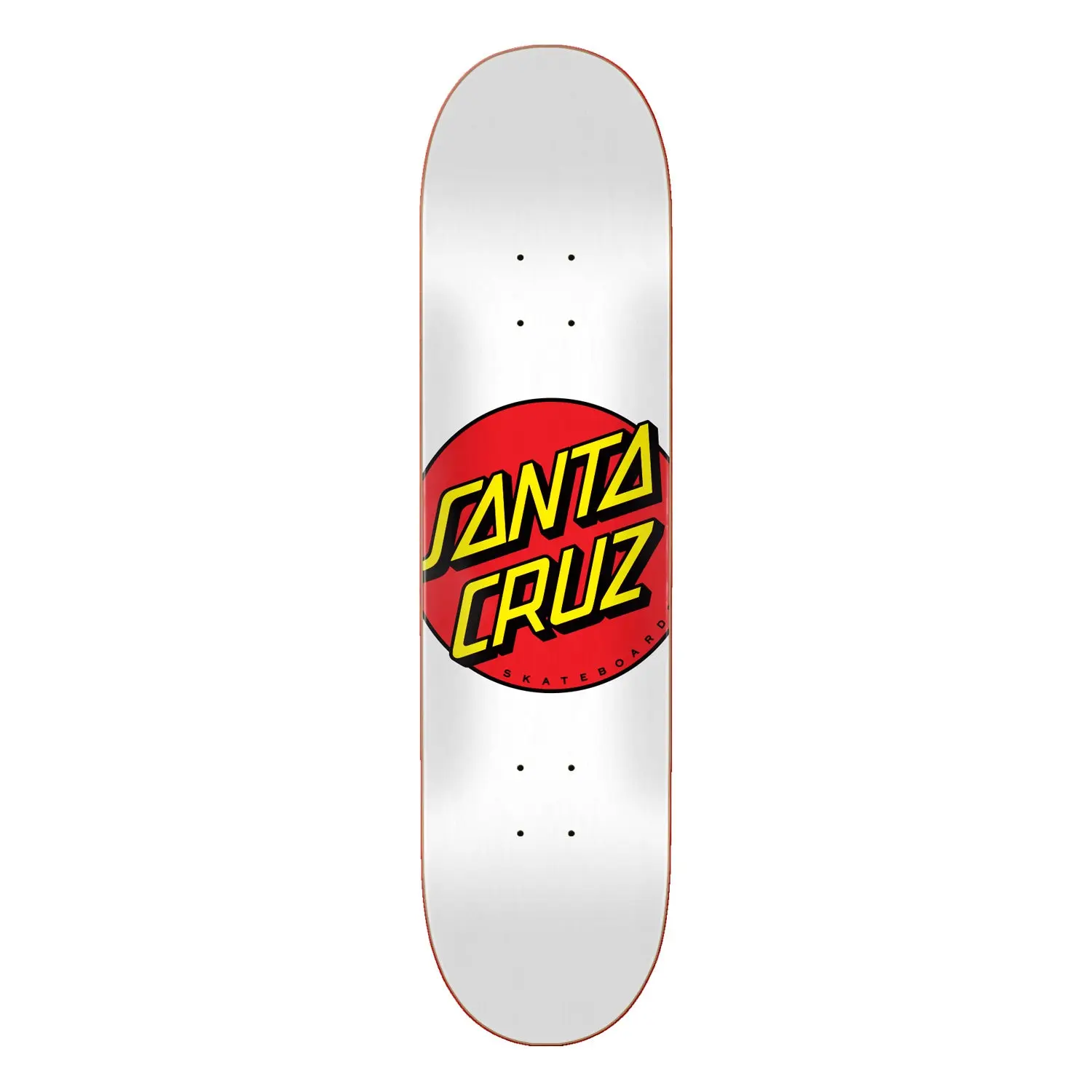 Santa Cruz Deck Classic Dot White 8.0" x 31.62"