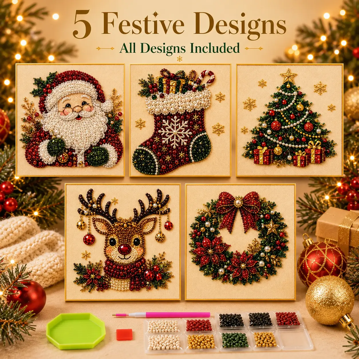 Christamas 5 PCS