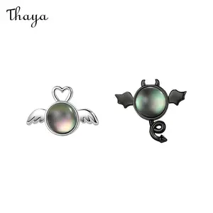 Thaya Angel And Demon Stud Earrings