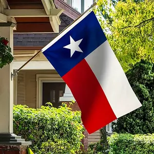 1pc Flags Texas Flag Vivid Colors And Fade Resistant Double Stitching With Brass Grommet, 3x5 Feet