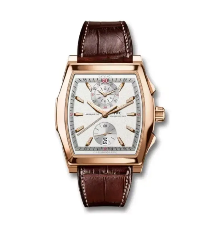 Pre-owned IWC IW376420 Automatic 18k Rose Gold  Luxury Watch