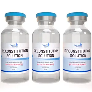 Reconstitution Solution 3-Pack 30ml Each Vial - Clear Glass - Made In USA