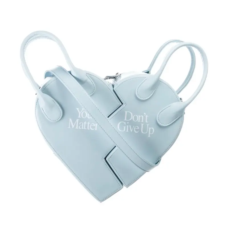 PRAYING Broken Heart Purse