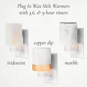 Plug-In  Wax Melt Warmer with 3,6, and 9 Hour Timer