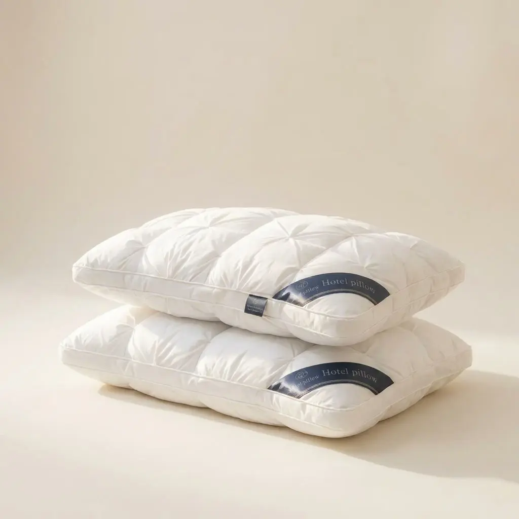 Havnna Hotel Pillow - 2pcs/4pcs Cervical Anti-Allergic Pillows for Sleeping, Non-Collapse Support, Neck Care for Side/Supine Sleepers, Summer Neck Rest Cushion