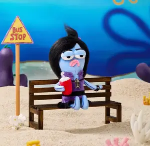 SpongeBob Bikini Bottom Buddies Whimsical Plush Keychain Plush Blind Box