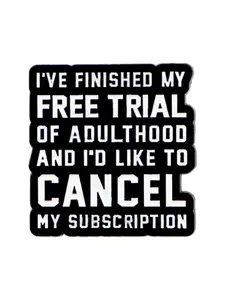 Funny English Slogan Pins & Brooches, Personalized Zinc Alloy Badges, Unisex Fashion Accessories, Perfect for Stylish Coats Decoration, Pinbadges, Metal Pin