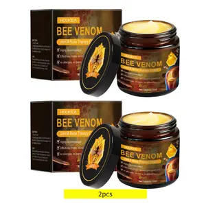 Bee Venom Joint Care Cream HK-B04-0038-01 60g Muscle Relief Gel for Neck Knee Leg Massage Care with Gentle Ingredients Muscle Recovery Balm