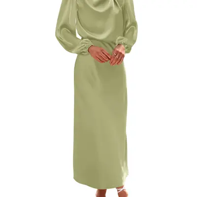 selfie leslie green maxi dress Second Chances Ruffle Trim Maxi Dress Flowers Green