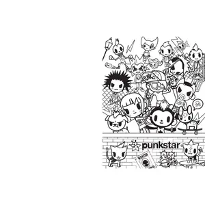 tokidoki Coloring Book by tokidoki [Paperback Book]