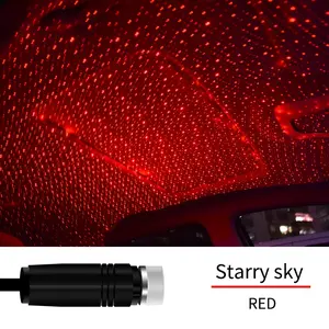 Car USB Starry Night Lamp, Internal Ceiling Light, Atmosphere Lamp, USB Internal Starry Sky Lamp, Car Atmosphere Decorative Light, Starlight Roof