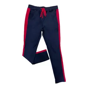WH-100-401 - Men's Track Pants (Black/Red)