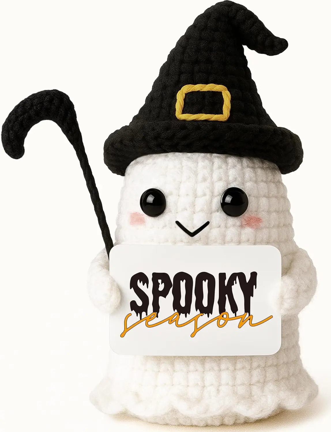 Crochet Ghost Decor for Spooky Season –Stocking Stuffers for Women Men, Gifts for Boyfriend Girlfriend, Unique Christmas Ornaments, Basket Stuffers for Husband Wife