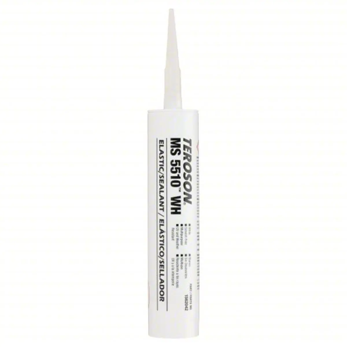 Loctite LCT1562042 Teroson MS 5510 White 300mL Solvent-Free Adhesive & Sealant - 240 psi Super Strength, High Elongation, PVC-Free, Sag-Resistant, Water-Based for Industrial Bonding & Sealing Applications with Good Adhesion
