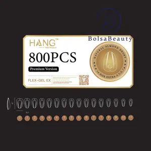 Hang - Soft Gel Ex Tips Almond (NEW 2024)