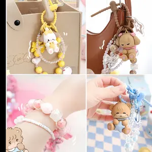 QIQI-mikko phone strap  series  blind boxMystery Boxes Bag Pendant Bunny Plush Dolls Soft Collectibles