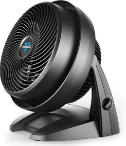 630 Whole Room Air Circulator Fan - 3 Speeds, Adjustable Tilt, Removable Grill, 9 Inch, Quiet Operation, Deep-Pitched Blades, 70' Air Flow