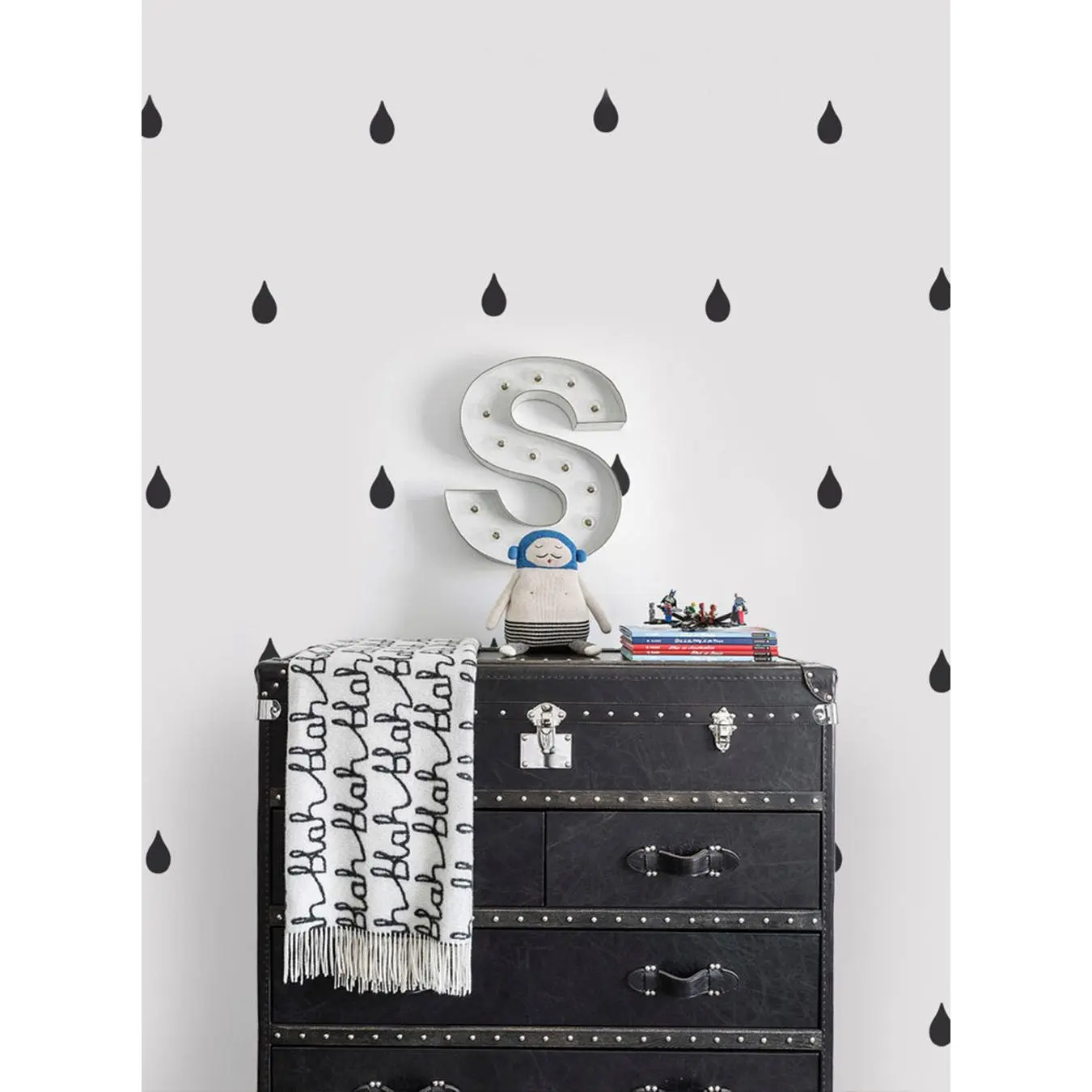 Rain Drops Wall Decal