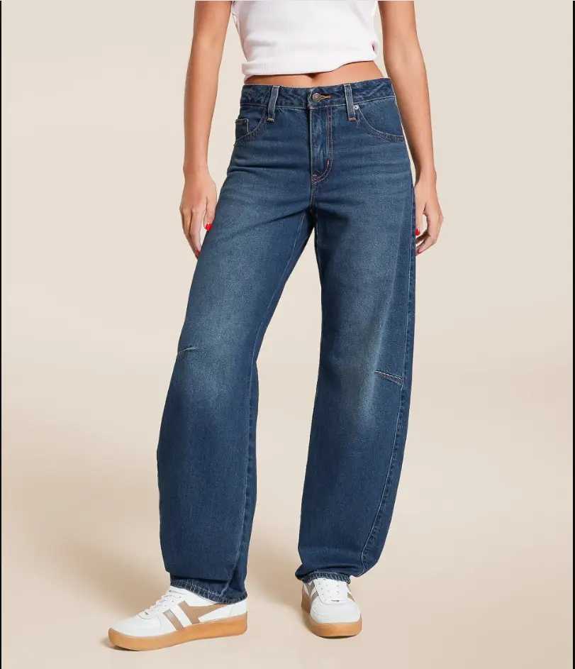 Premium Baggy Dad Barrel Jean - Most Wanted