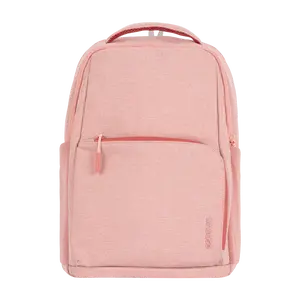 Incase Facet Backpack 20L - Faux Fur Lined Polyester with Ergonomic Straps & Dual Water Bottle Storage
