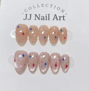 American Dream Sparkle Nails